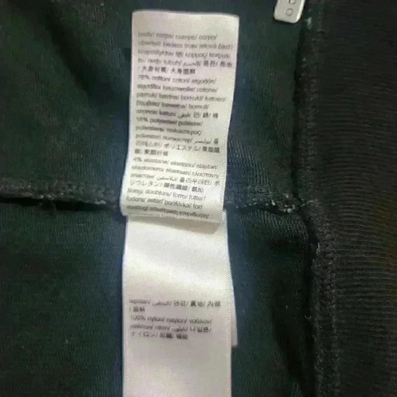 Calvin Klein Womens Jacket Coat Black Full Zipper Pocket Mock Neck Snap Button L - Picture 7 of 11